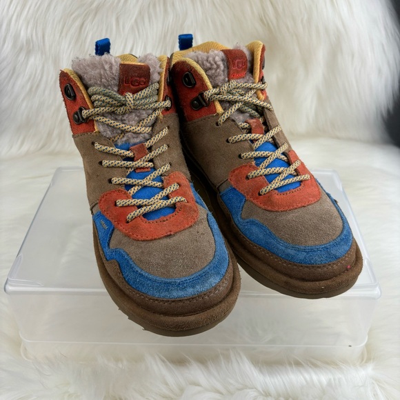 UGG Kids Sneakers - Brown, Blue, Orange - Picture 1 of 10
